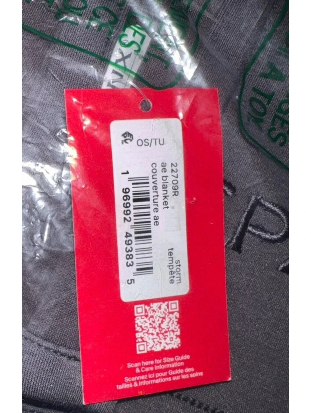 NEW! $98 SPANX AirEssential Luxe Soft Stretch Blanket “STORM” NWT  Throw 50x60